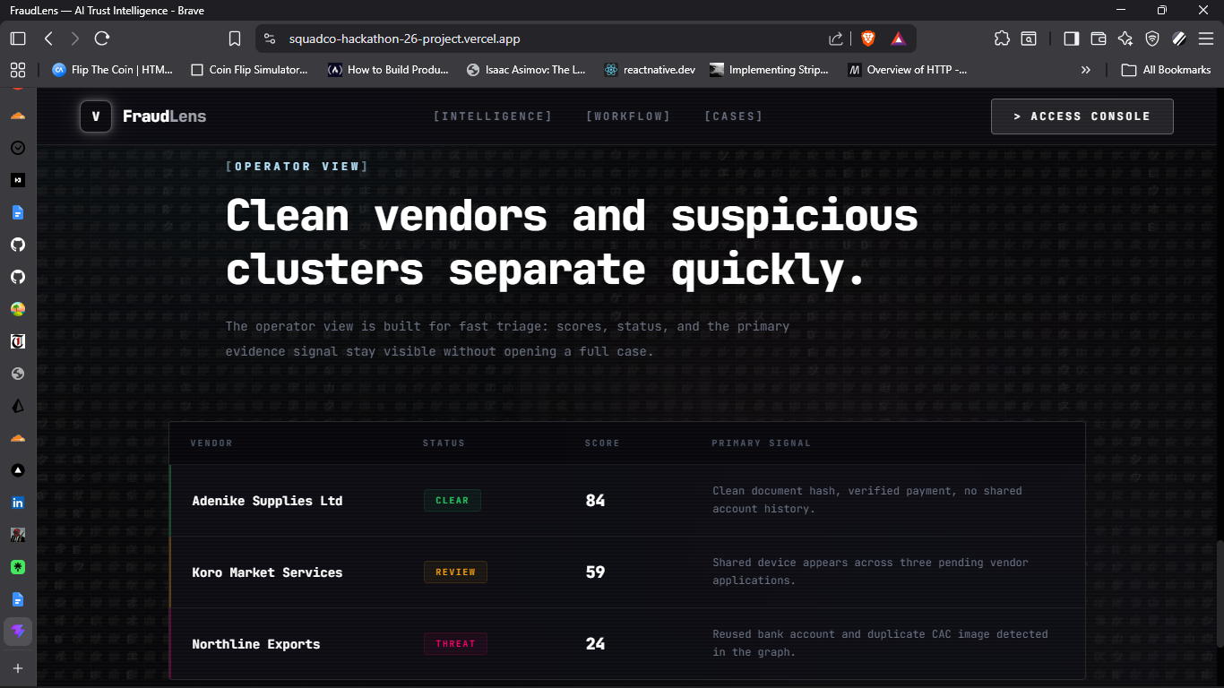 /assets/fraudLens_screenshot-qW-xqqVl.png Showcase Image
